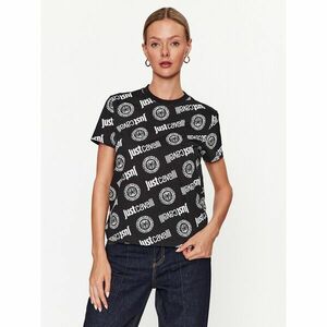 Just Cavalli Póló 75PAH610 Fekete Regular Fit kép