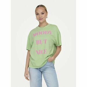 ONLY Póló Rilly 15316994 Zöld Regular Fit kép