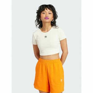 adidas Póló Essentials IJ7804 Bézs Slim Fit kép