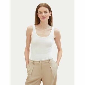 Tom Tailor Felső 1040552 Fehér Regular Fit kép