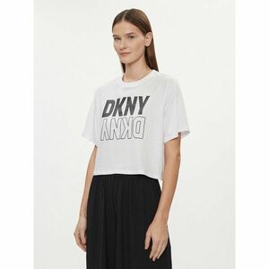 DKNY Sport Póló DP2T8559 Fehér Relaxed Fit kép