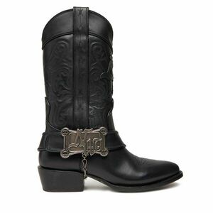 Western csizmák Naked Wolfe THE OUTLAW BOOT Fekete kép