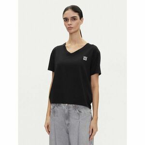 HUGO Póló Nika_T-Shirt 50540046 Fekete Regular Fit kép