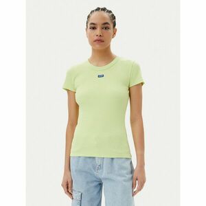 HUGO Póló Easy 50523924 Zöld Slim Fit kép
