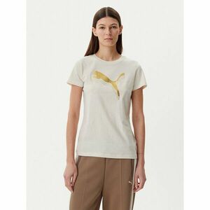 Puma Póló Essentials Metallic 684995 Bézs Regular Fit kép