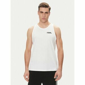 KARL LAGERFELD Trikó A1M46069 Fehér Regular Fit kép