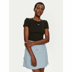 Hugo Póló Easy 50523924 Fekete Slim Fit kép