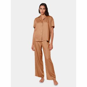 Triumph Pizsama nadrág Silky Sensuality 10218287 Barna Relaxed Fit kép