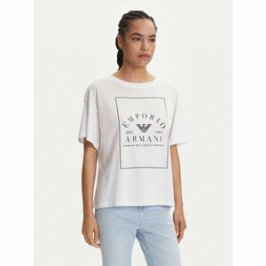 Emporio Armani Underwear Póló EW000553 AF10887 U0002 Fehér Loose Fit kép
