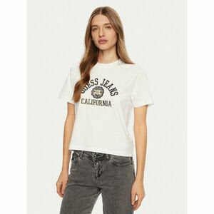 Guess Jeans Póló W5RI43 K8HM0 Fehér Regular Fit kép