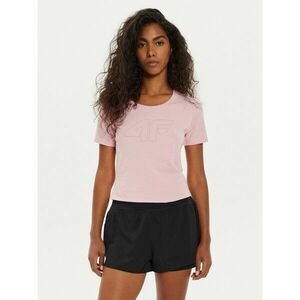 4F Póló 4FWMM00TTSHF1846 Rózsaszín Slim Fit kép