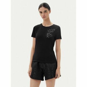 EA7 Emporio Armani Póló 7W000133 AF10373 UC001 Fekete Regular Fit kép