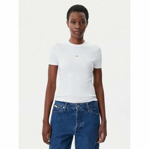 Calvin Klein Jeans Póló J20J225245 Fehér Slim Fit kép
