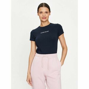 Guess Jeans Póló W4YI01 J1314 Sötétkék Slim Fit kép