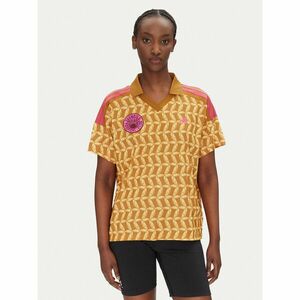 adidas Póló FARM Rio JD6303 Narancssárga Loose Fit kép