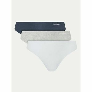 Calvin Klein Underwear 3 db tanga Thong 3Pk 000QD5219E Színes kép