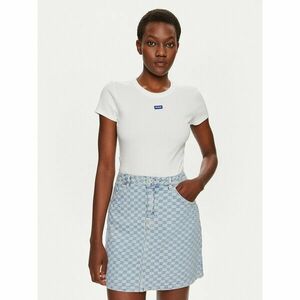 Hugo Póló Easy 50523924 Fehér Slim Fit kép