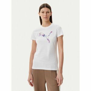 Puma Póló Floral Cat 685081 Fehér Regular Fit kép
