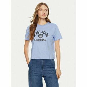 Guess Jeans Póló W5RI43 K8HM0 Kék Regular Fit kép