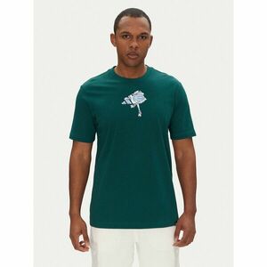 adidas Póló Earth Day Graphic JI6753 Zöld Regular Fit kép