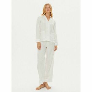 LAUREN RALPH LAUREN Pizsama 2 Pc Garment ILN92366 Ekru Regular Fit kép
