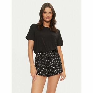 Hunkemöller Pizsama 206603 Fekete Regular Fit kép