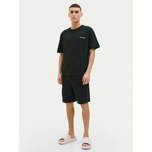 Jack&Jones Pizsama Everest 12273635 Fekete Standard Fit kép