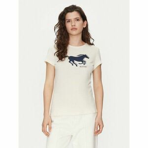 Mustang Póló Loa 1016136 Ekru Slim Fit kép