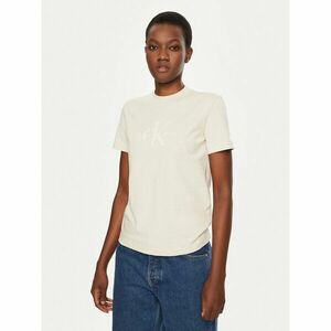 Calvin Klein Jeans Póló J20J224983 Bézs Regular Fit kép