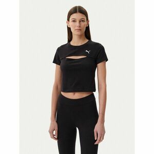 Puma Póló Ess Cut-Out 631164 Fekete Slim Fit kép