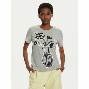 Desigual Póló Shadow 24WWTK11 Szürke Regular Fit kép