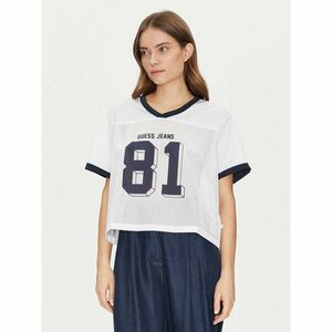 Guess Jeans Póló W5GI59 KCTE2 Fehér Regular Fit kép