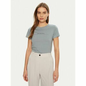 Calvin Klein Jeans Póló Institutional Graphic J20J224990 Szürke Slim Fit kép