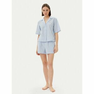 Tommy Hilfiger Pizsama UW0UW05799 Kék Regular Fit kép