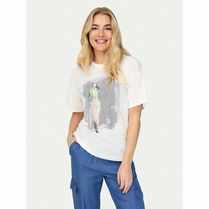 ONLY Póló Melina 15342876 Fehér Regular Fit kép