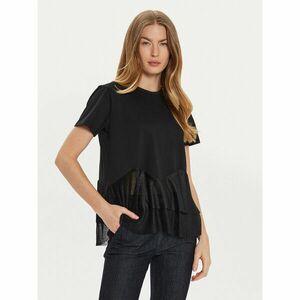 TWINSET Póló 242TT2470 Fekete Regular Fit kép