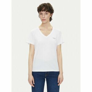 Pepe Jeans Póló Macy PL506051 Fehér Regular Fit kép