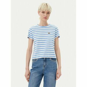 KARL LAGERFELD Póló A1W17099 Kék Regular Fit kép