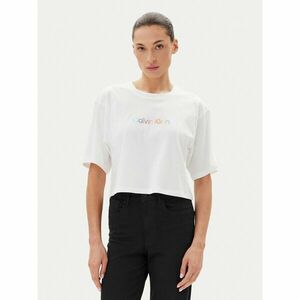 Calvin Klein Underwear Póló LV00QS7470 Fehér Boxy Fit kép