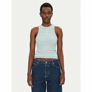 Calvin Klein Jeans Felső Monologo J20J225301 Kék Slim Fit kép