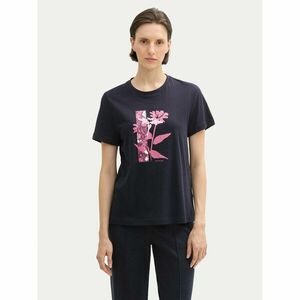 Tom Tailor Póló 1043104 Sötétkék Regular Fit kép