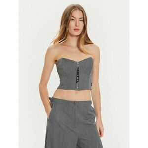 TWINSET Felső 242AM2044 Szürke Slim Fit kép