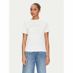 HUGO Póló Damacia 50535491 Fehér Regular Fit kép