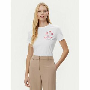 BOSS Póló C_Elogo 50535322 Fehér Regular Fit kép