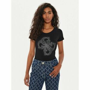 Guess Póló W4YI37 J1314 Fekete Regular Fit kép