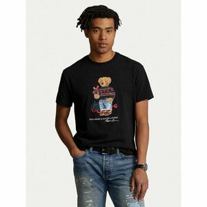 Polo Ralph Lauren Póló 710854497027 Fekete Regular Fit kép