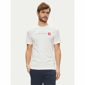 The North Face Póló Never Stop NF0A87NS Fehér Regular Fit kép