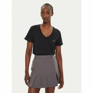 Pepe Jeans Póló Fiore PL505948 Fekete Regular Fit kép
