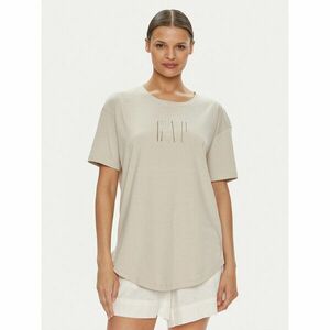Gap Póló 627139-03 Ekru Loose Fit kép