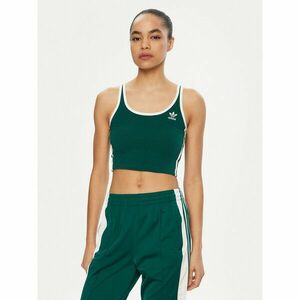 adidas Felső adicolor 3-Stripes JD4614 Zöld Slim Fit kép